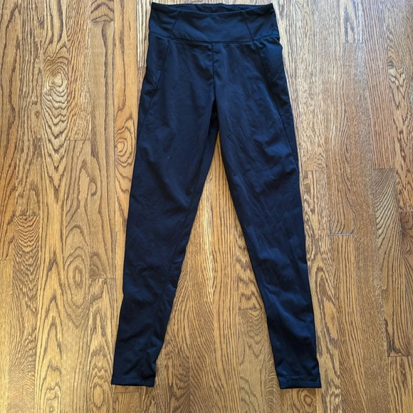 Climate Right by CuddlDuds black fleece women’s leggings size XS - Picture 1 of 3